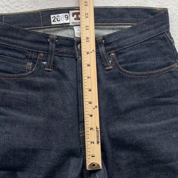 Tellason Elgin Blue Line Selvage Jeans Mens 30x27.5 Tag 29 Kaihara Sanforized - Picture 11 of 14
